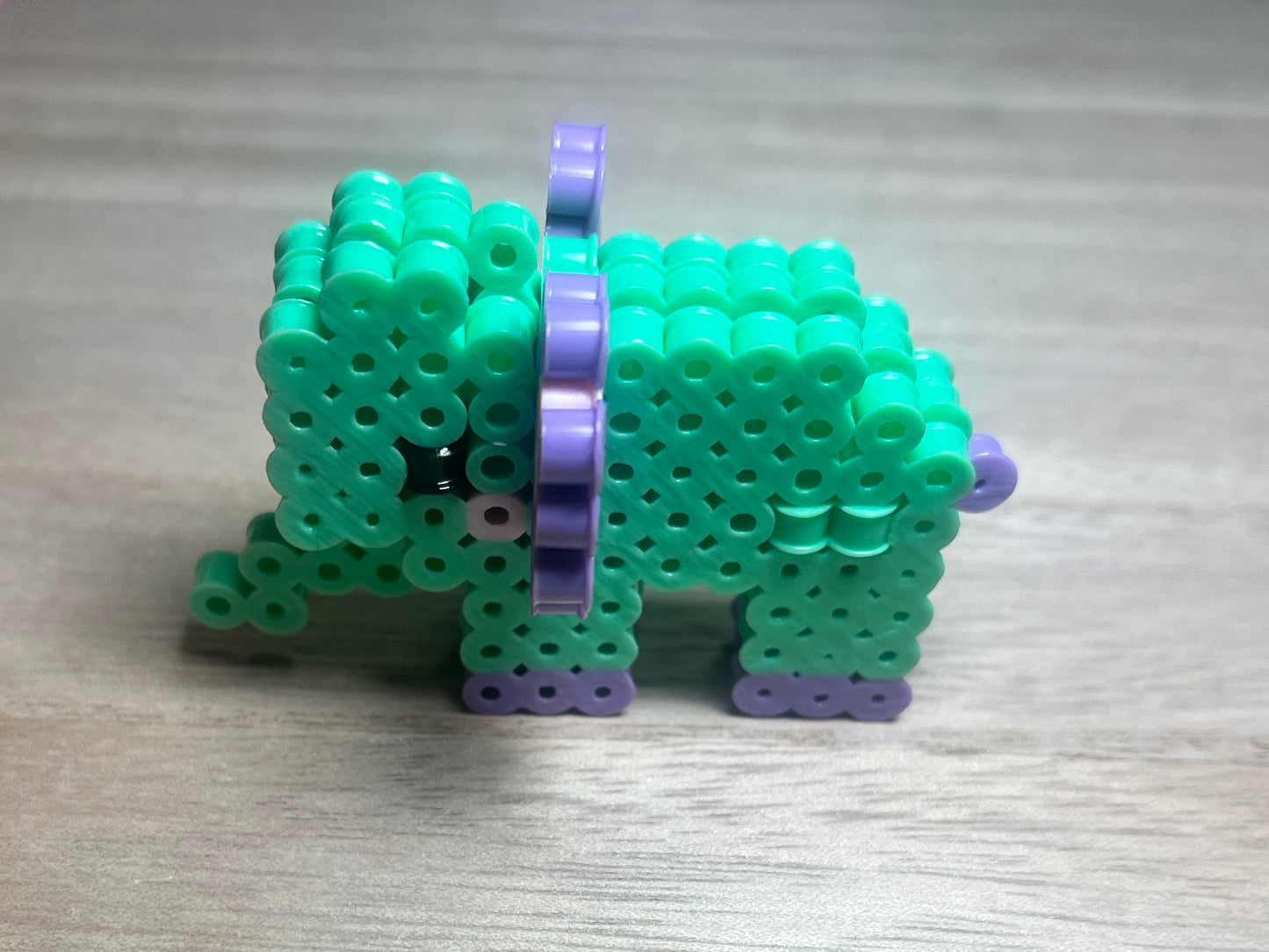 3D Elephant Pixel Art Puzzle