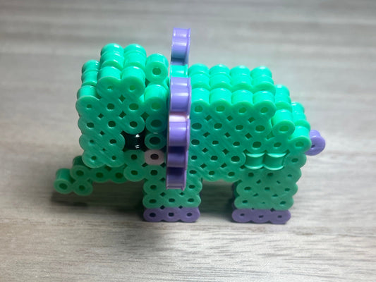 3D Elephant Pixel Art Puzzle