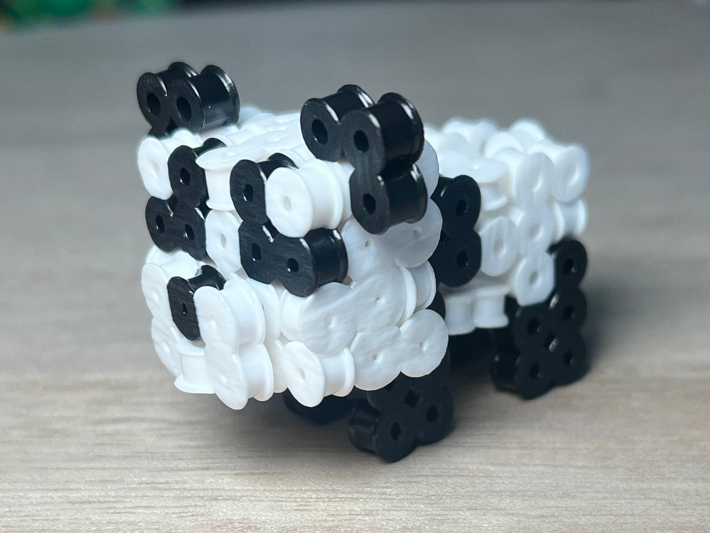 3D Panda Pixel Art Puzzle
