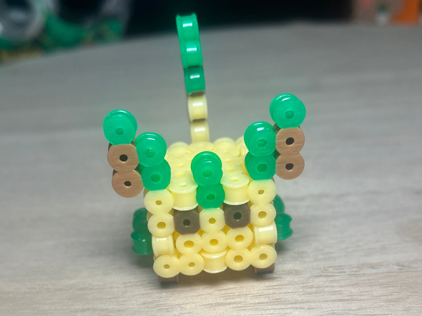 3D Plant Cat Pixel Art Puzzle