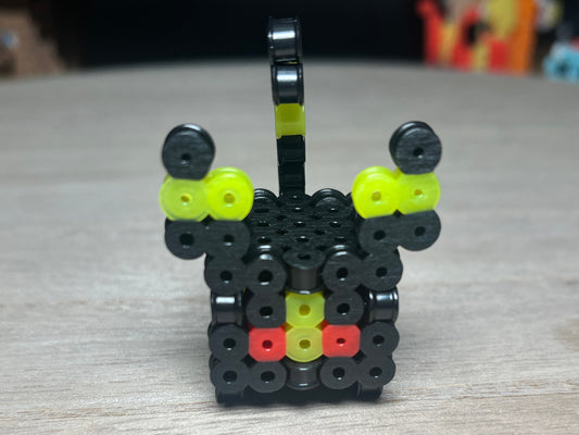 3D Dark Moon Cat Pixel Art Puzzle